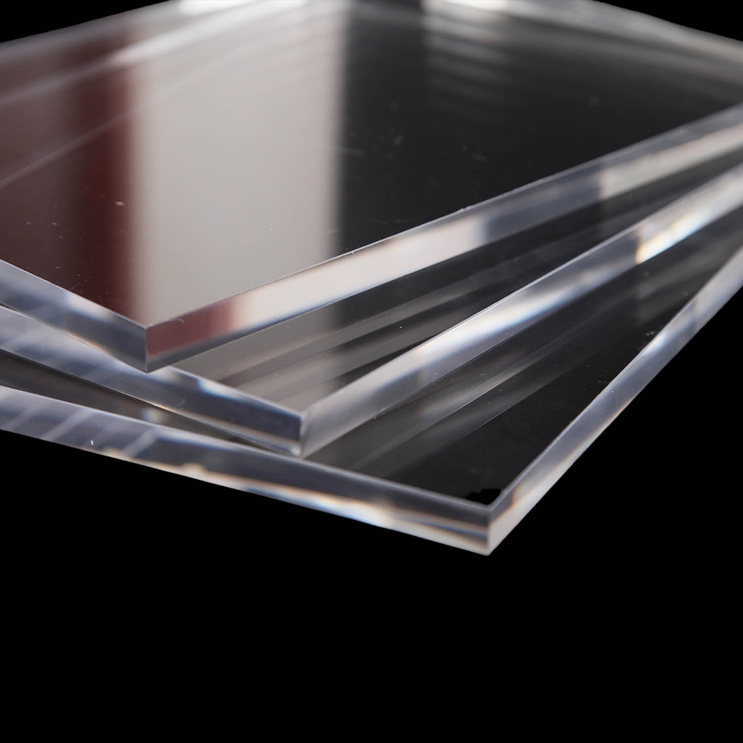 Clear Acrylic Riser Set - Multi-Level Plexiglass Shelves for Retail