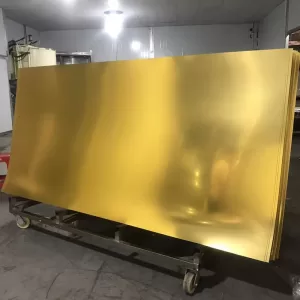 Panneau miroir anti-rayures 6mm anti-graffiti