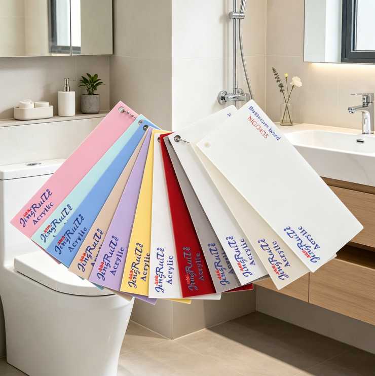 Plancha acrílica para baño