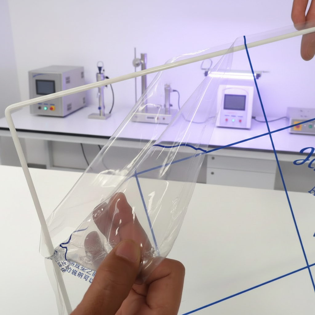 Folha de acrílico transmissor de UV