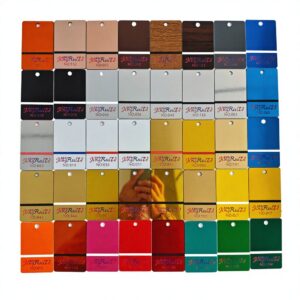 Double color sheet
