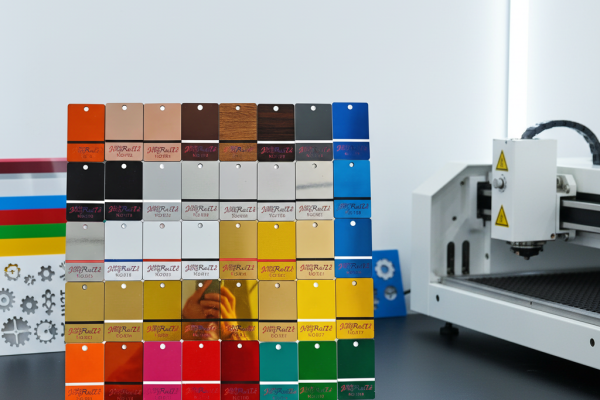 レーザー切断用ダブルカラーシート